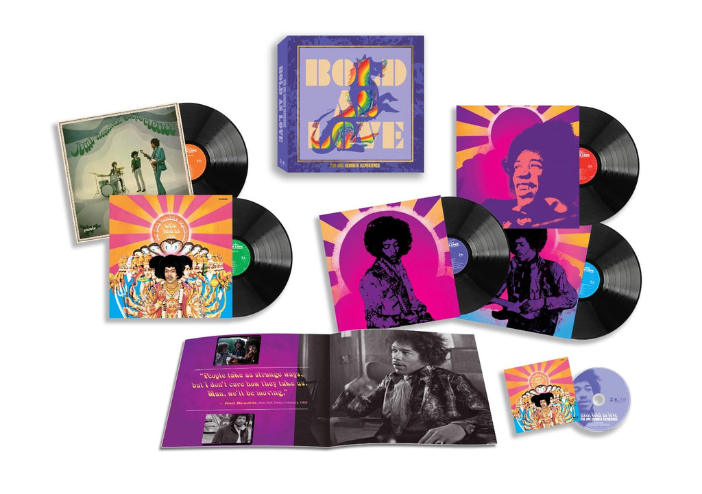 The Jimi Hendrix Experience Bold As Love (5LP + Blu-Ray Box Set)