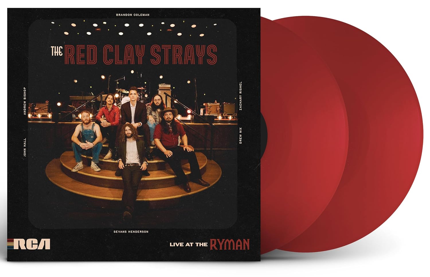 The Red Clay Strays Live At The Ryman (Opaque Candy Red Colored Vinyl, Gatefold LP Jacket) (2 Lp's)