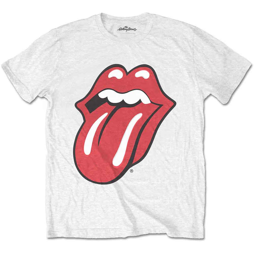 The Rolling Stones Classic Tongue White
