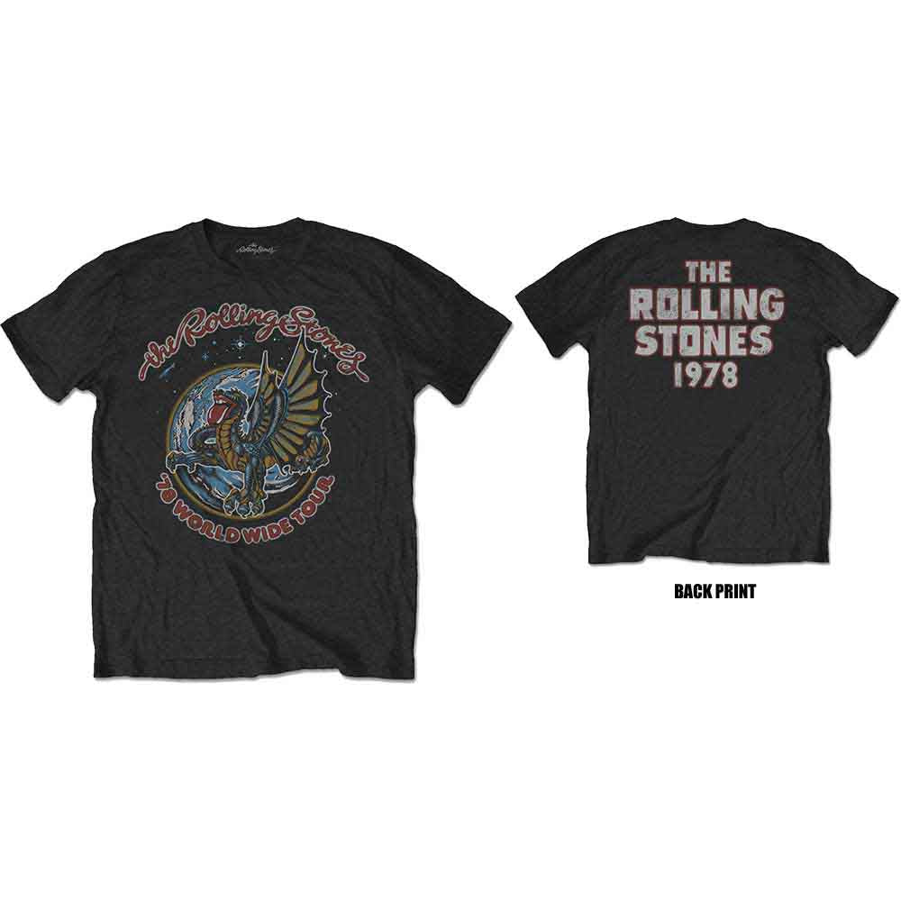 The Rolling Stones Dragon '78 Black