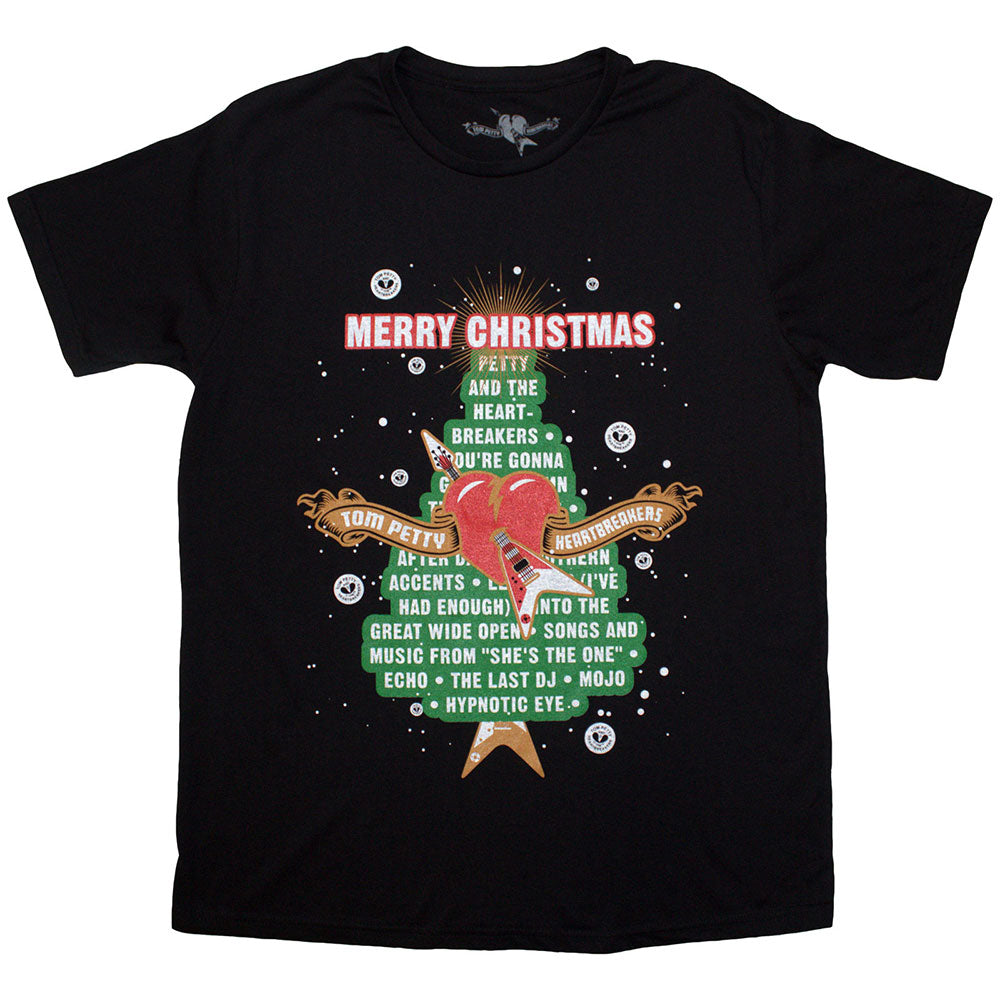 Tom Petty & The Heartbreakers Merry Christmas Black