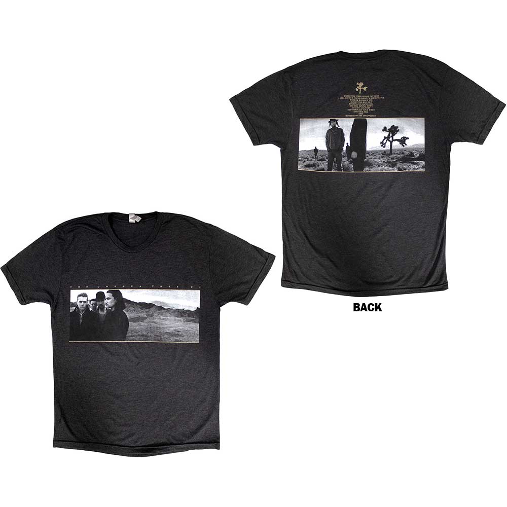 U2 Joshua Tree Dates 2017 Grey