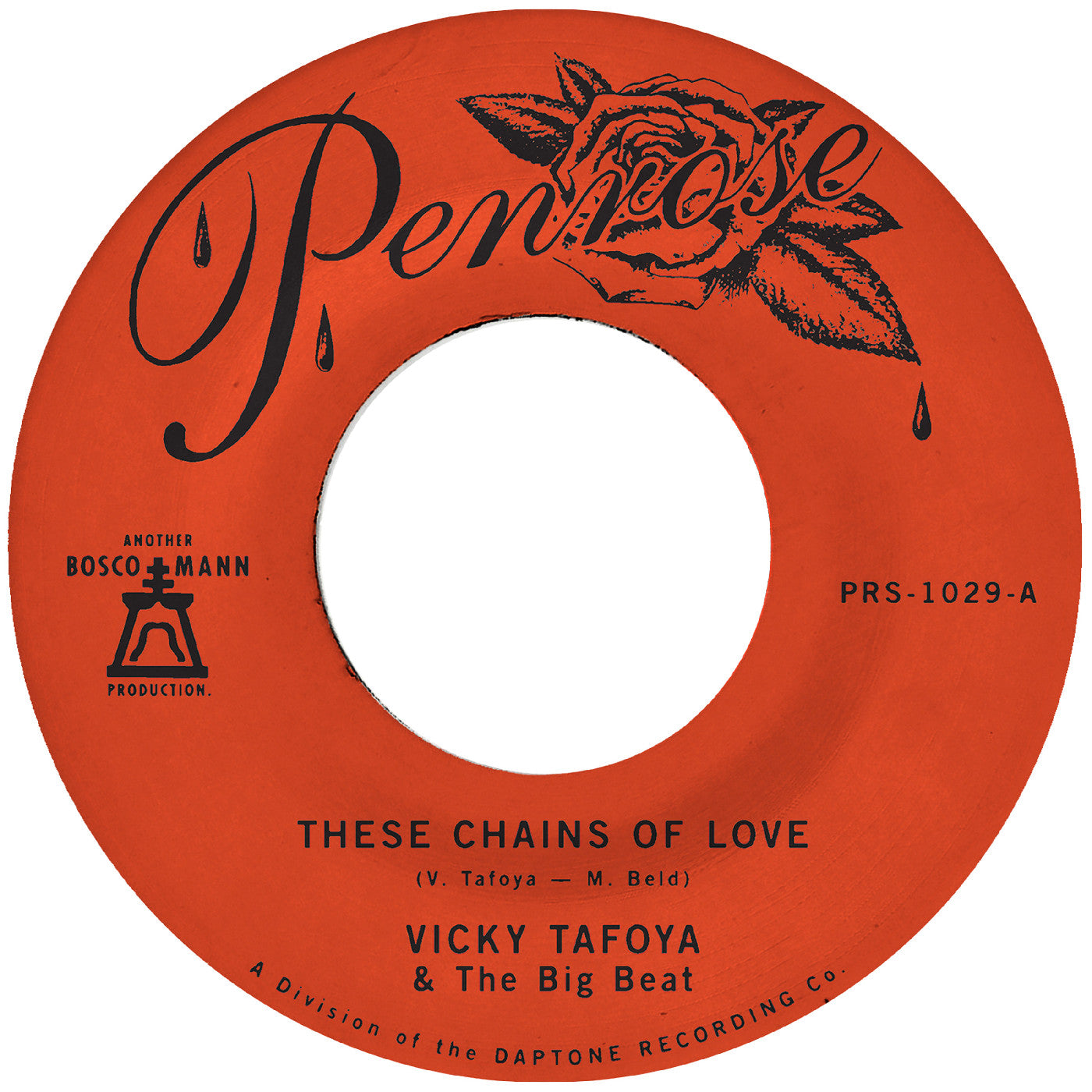 Vicky Tafoya These Chains Of Love B/W What A Cruel Way To Be
