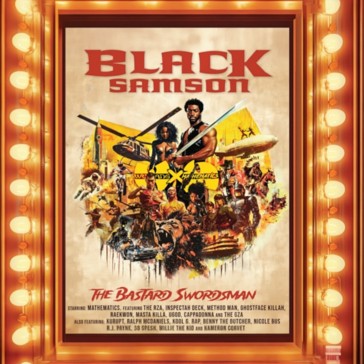 Wu-Tang And Mathematics Black Samson, The Bastard Swordsman: Wu-Tang, The Saga Continues Collection [Explicit Content] (180 Gram Vinyl)