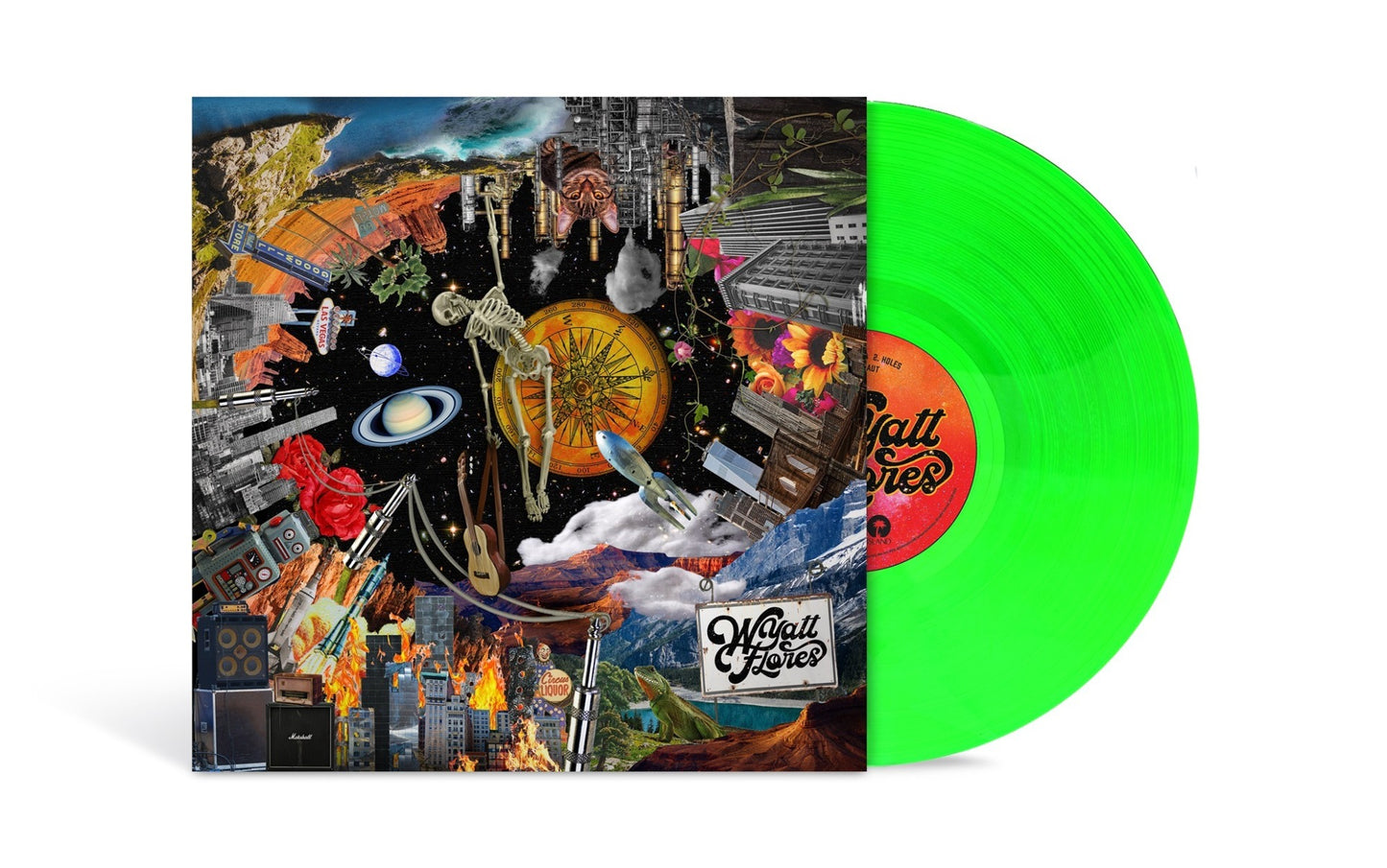 Wyatt Flores Life Lessons [Neon Lime LP]